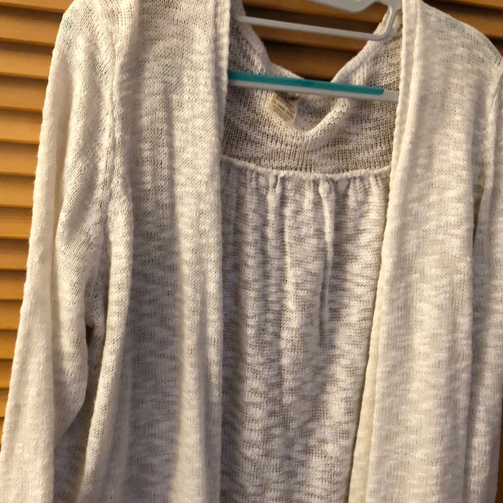 Open cardigan